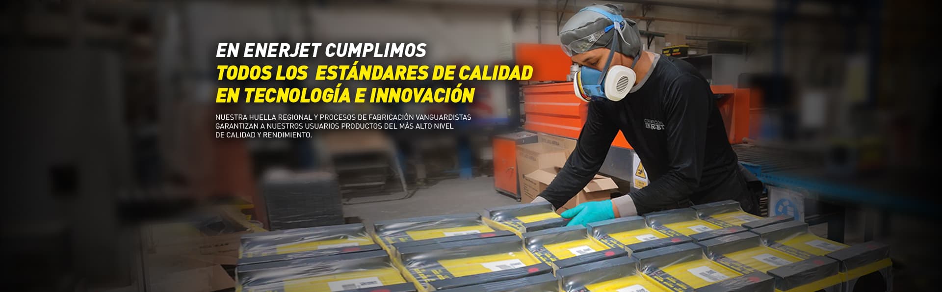 En Enerjet cumplimos todos los estándares de calidad