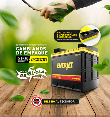 LA BATERÍA MÁS ECOAMIGABLE 