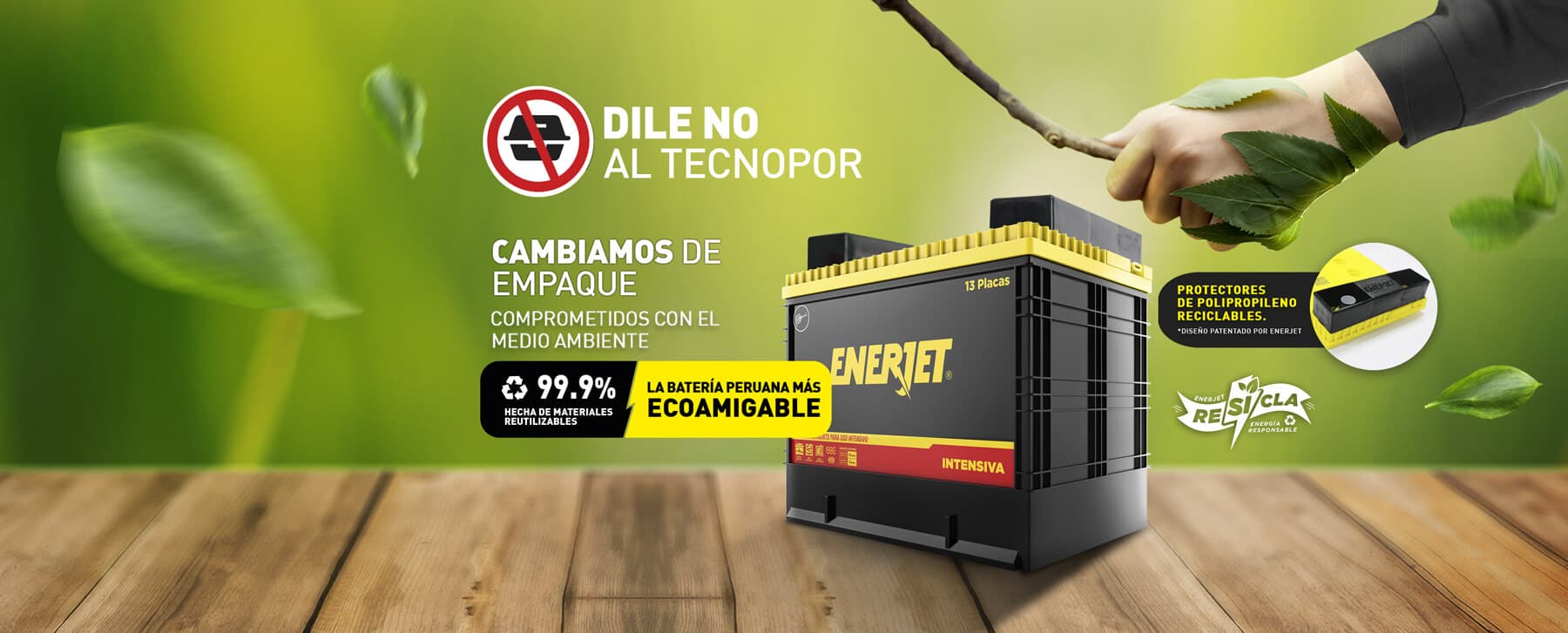 LA BATERÍA MÁS ECOAMIGABLE 